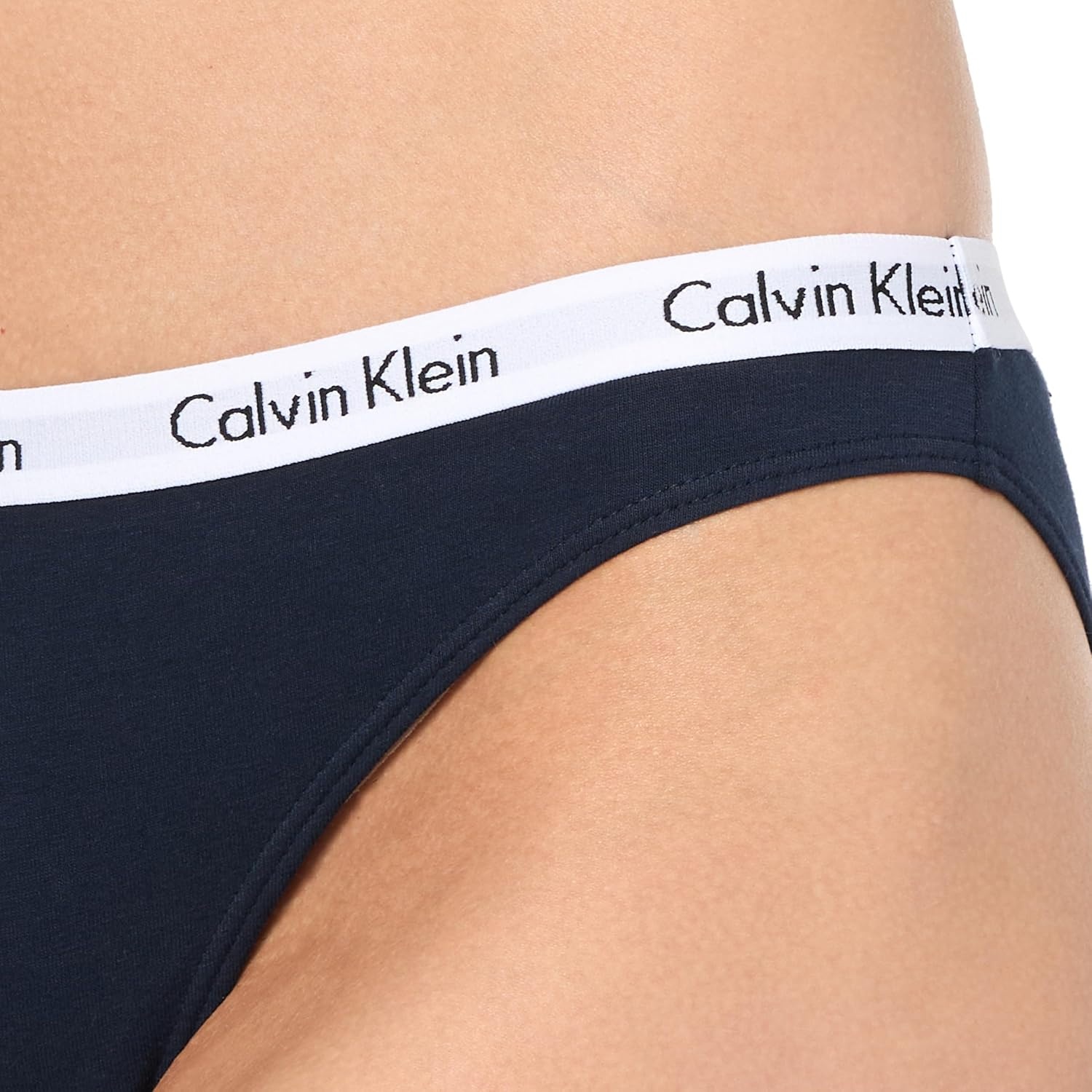 image:imageCalvin Klein Womens Carousel Logo Cotton Stretch Bikini Panties 3 PackShorelineCitronellaBold Track Logoshoreline