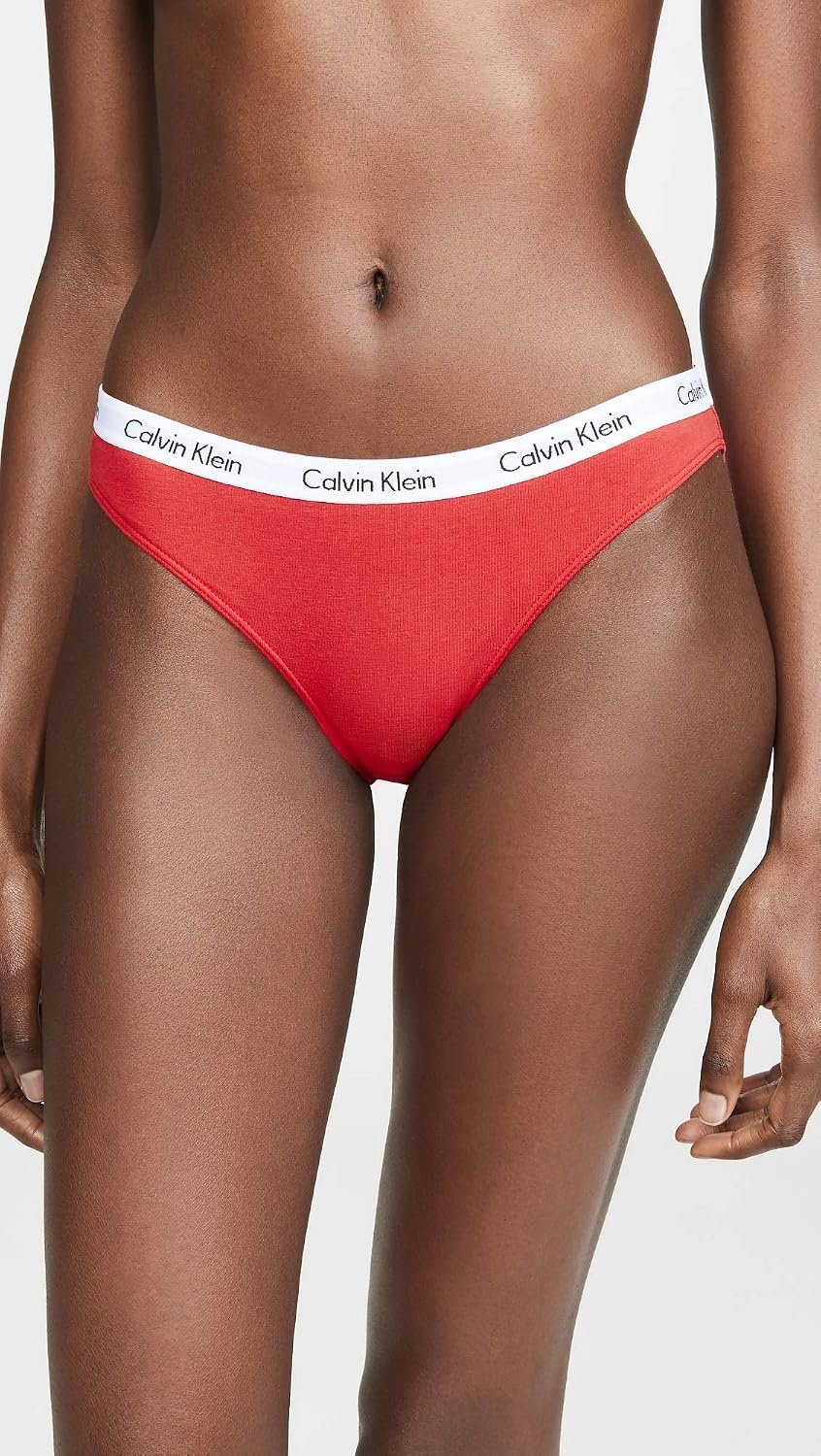 image:imageCalvin Klein Womens Carousel Logo Cotton Stretch Bikini Panties 3 PackSweetheart PinkFever DreamGrey Heather