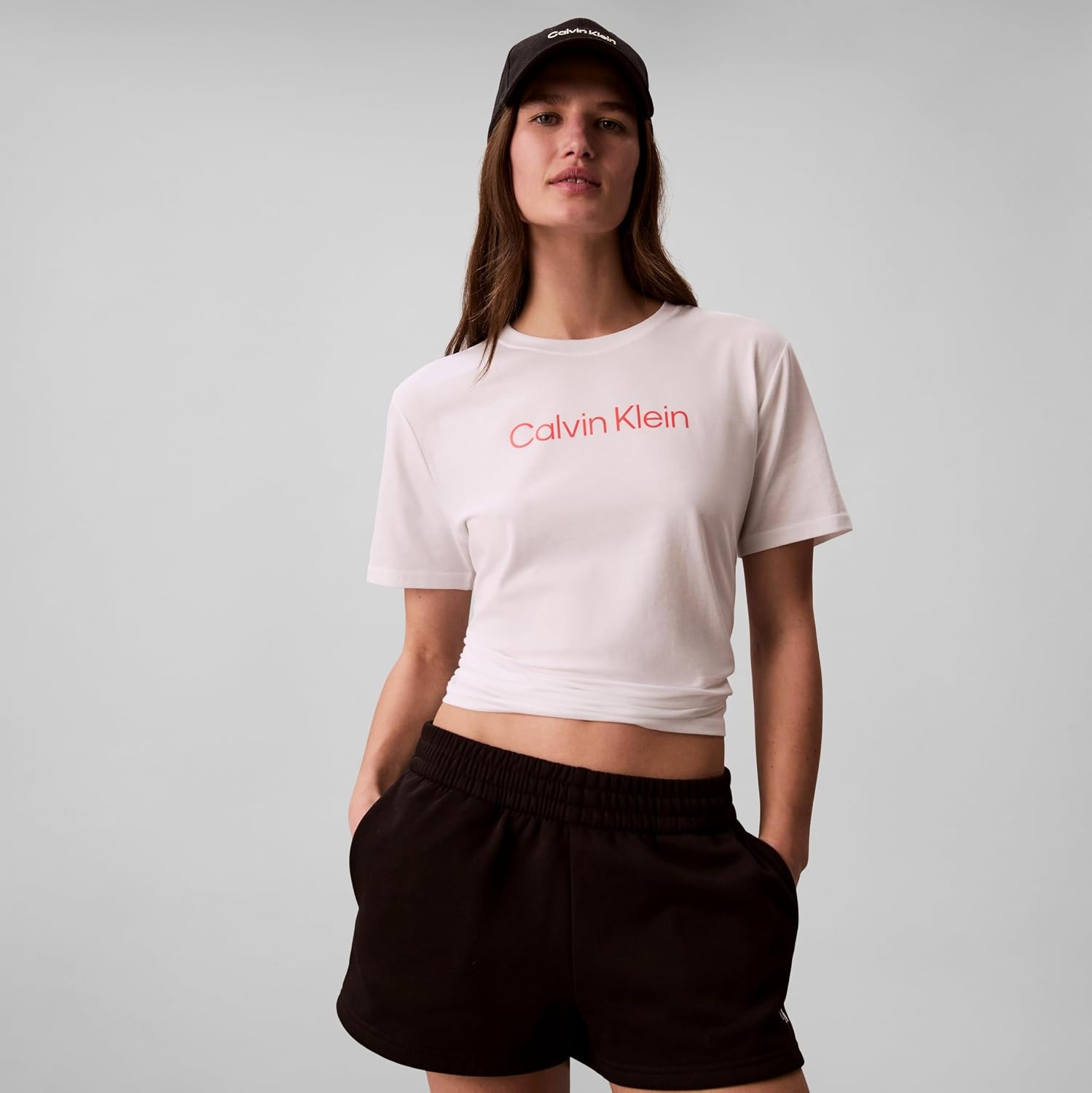 image:imageCalvin Klein Womens Commuter Classic TShirtClassic White