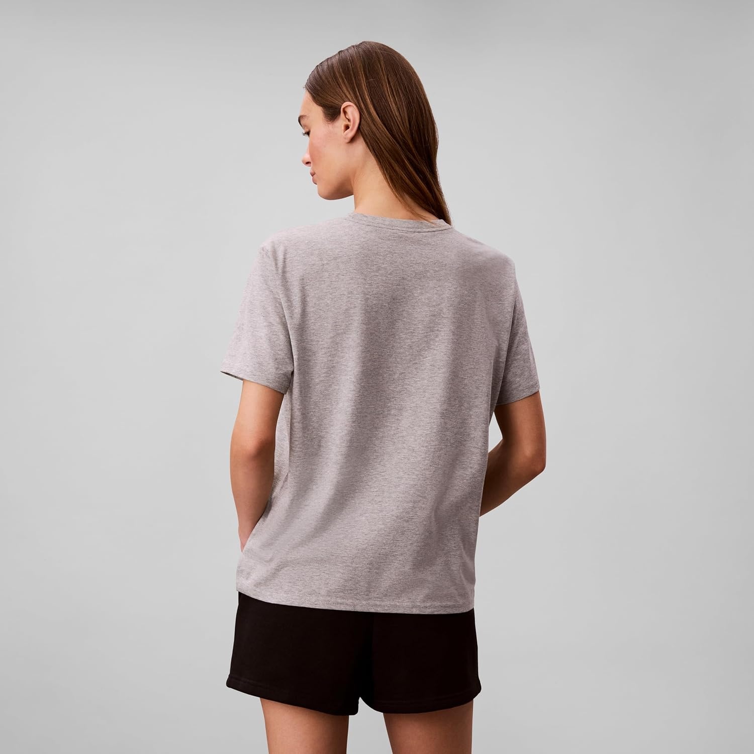 image:imageCalvin Klein Womens Commuter Classic TShirtGrey Heather