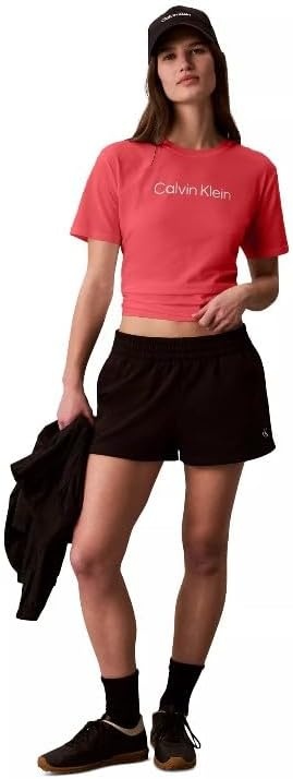 image:imageCalvin Klein Womens Commuter Classic TShirtPunch Pink