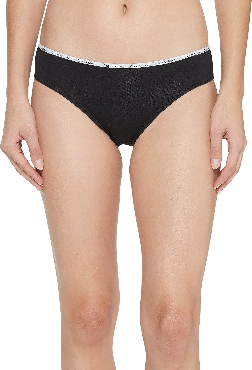 image:imageCalvin Klein Womens Cotton Stretch Logo Bikini Panties MultipackBlackWhiteGenieTenderCoastal