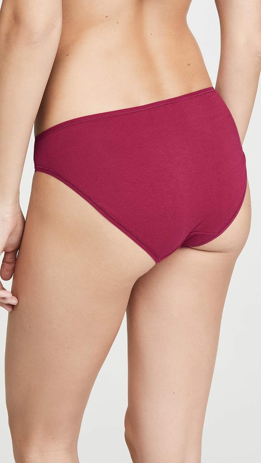 image:imageCalvin Klein Womens Cotton Stretch Logo Bikini Panties MultipackRaspberry JamTemperFeeder StripeBlue NoirBlack