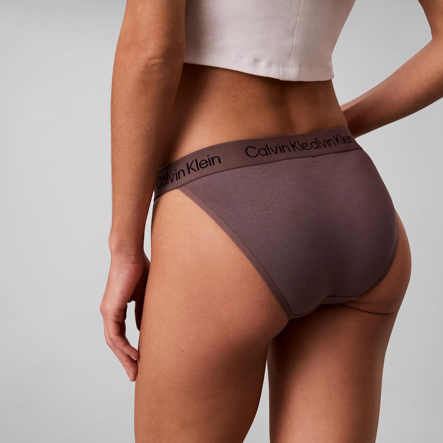 image:imageCalvin Klein Womens Cotton Stretch Renewed String Bikini Panties 3 PackBlack Cedar Sparrow