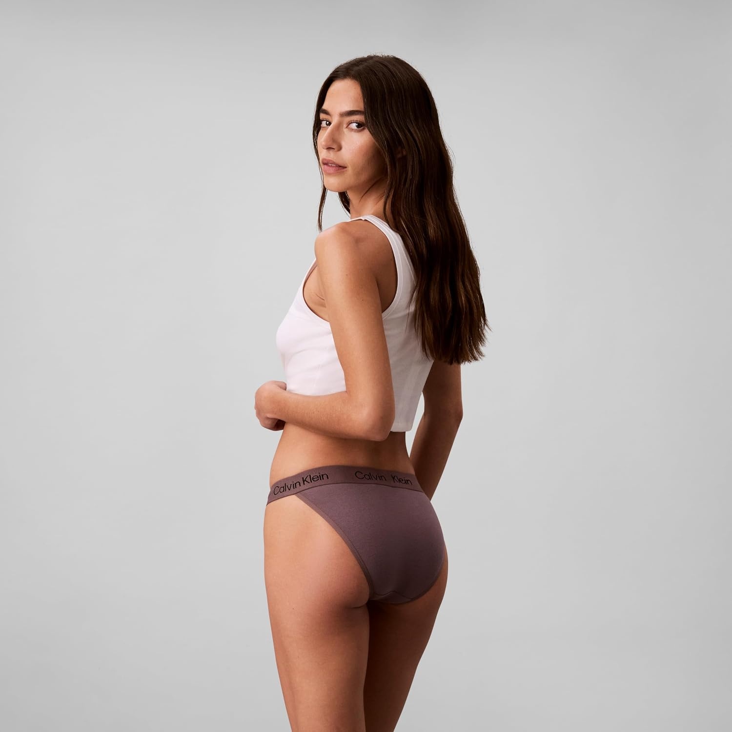 image:imageCalvin Klein Womens Cotton Stretch Renewed String Bikini Panties 3 PackBlack Cedar Sparrow