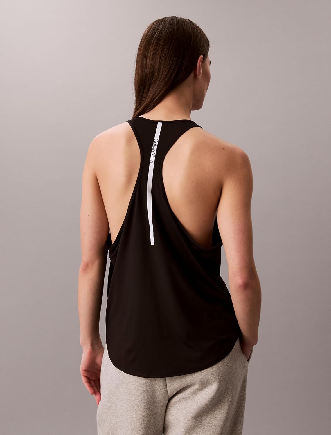 image:imageCalvin Klein Womens Icon Sport Tech Tank TopBlack