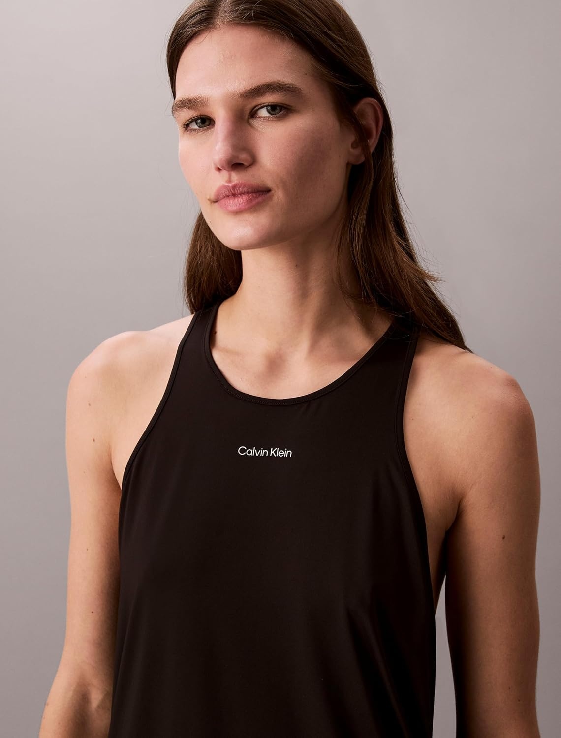 image:imageCalvin Klein Womens Icon Sport Tech Tank TopBlack