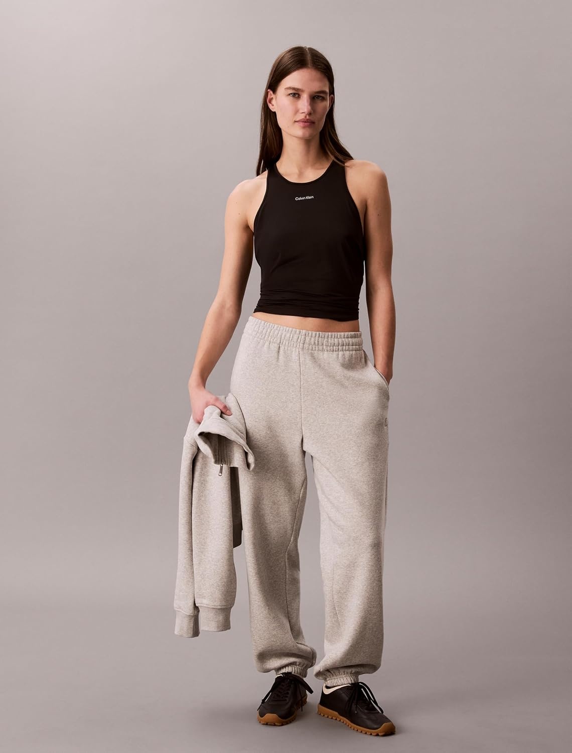 image:imageCalvin Klein Womens Icon Sport Tech Tank TopBlack