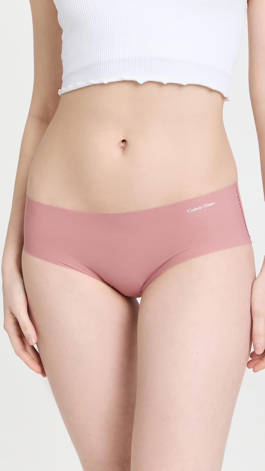 image:imageCalvin Klein Womens Invisibles Hipster PantiesRed Grape