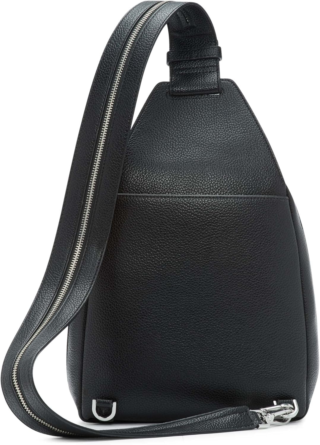 image:imageCalvin Klein Womens Millie Backpack for Women Vegan Leather Monogram Backpack 2 Pockets BrownKhakiBlack One SizeBlackSilver