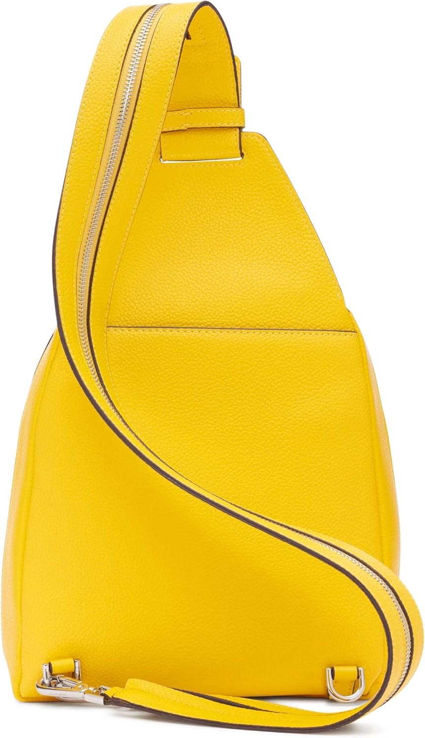 image:imageCalvin Klein Womens Millie Backpack for Women Vegan Leather Monogram Backpack 2 Pockets BrownKhakiBlack One SizeDaffodil