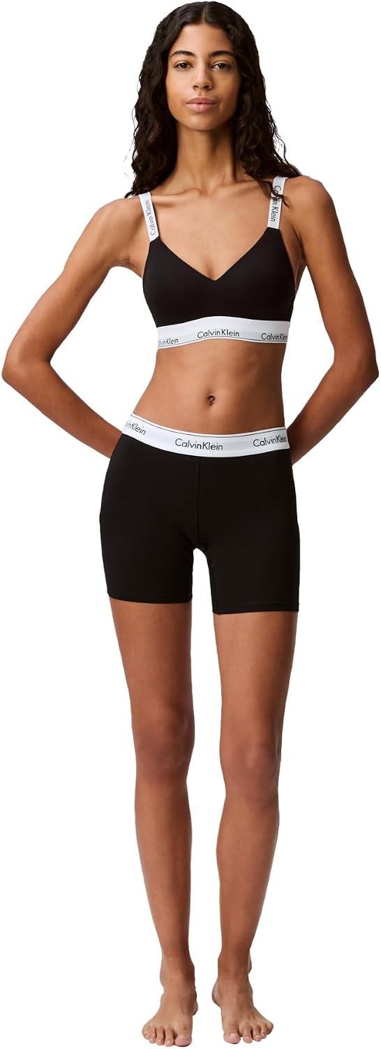 image:imageCalvin Klein Womens Modern Cotton Boxer BriefBlack