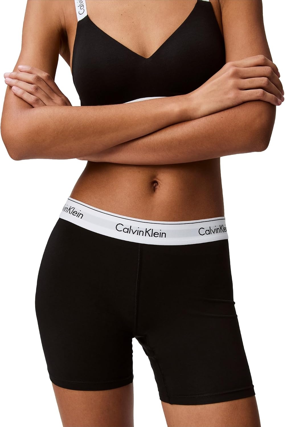 image:imageCalvin Klein Womens Modern Cotton Boxer BriefBlack