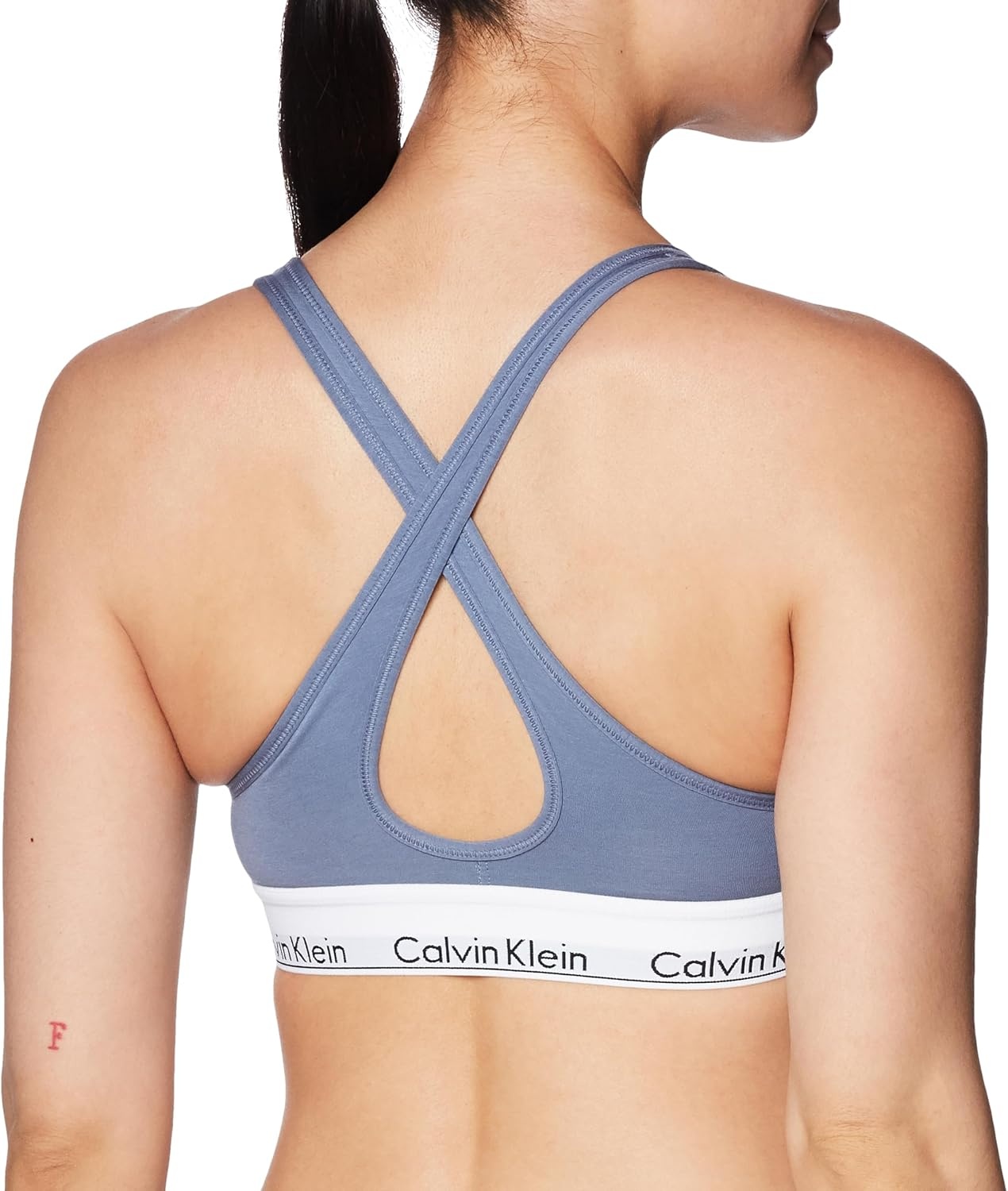 image:imageCalvin Klein Womens Modern Cotton Lightly Lined Wireless BraletteFlint Stone