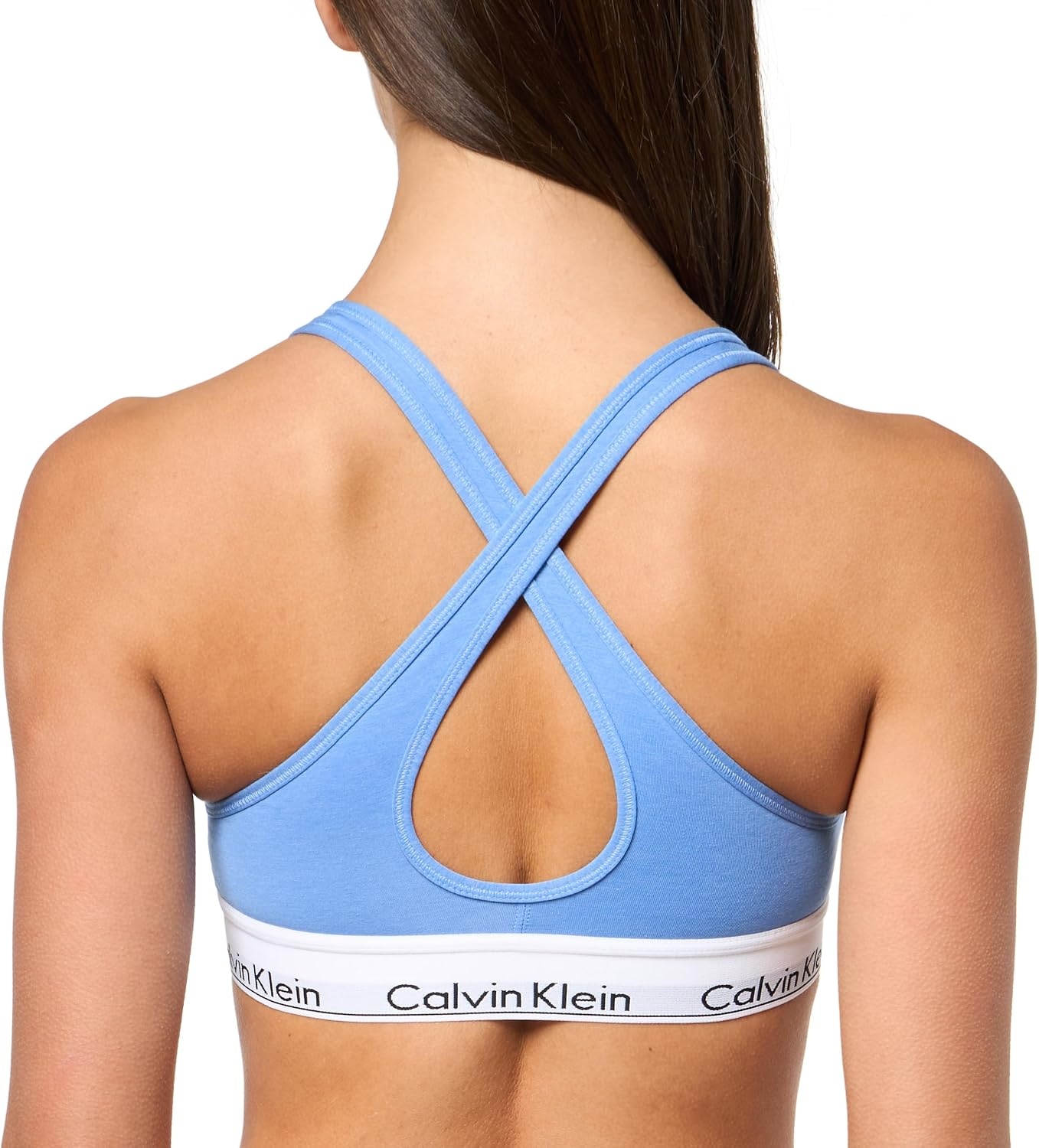 image:imageCalvin Klein Womens Modern Cotton Lightly Lined Wireless BraletteGlacier