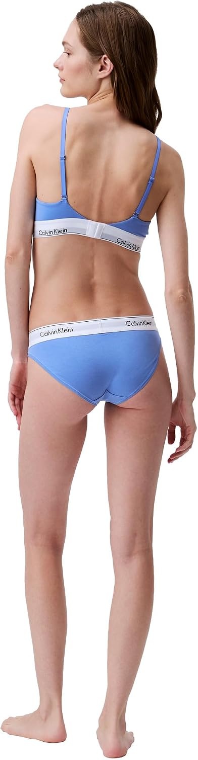 image:imageCalvin Klein Womens Modern Cotton Stretch Bikini PantyGlacier