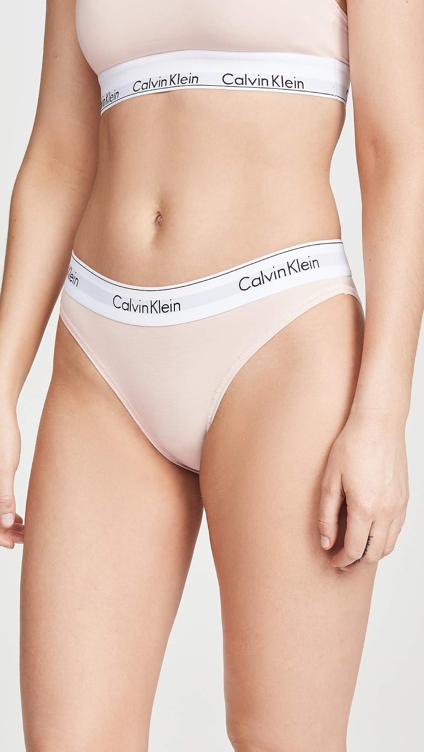 image:imageCalvin Klein Womens Modern Cotton Stretch Bikini PantyNymphs Thigh