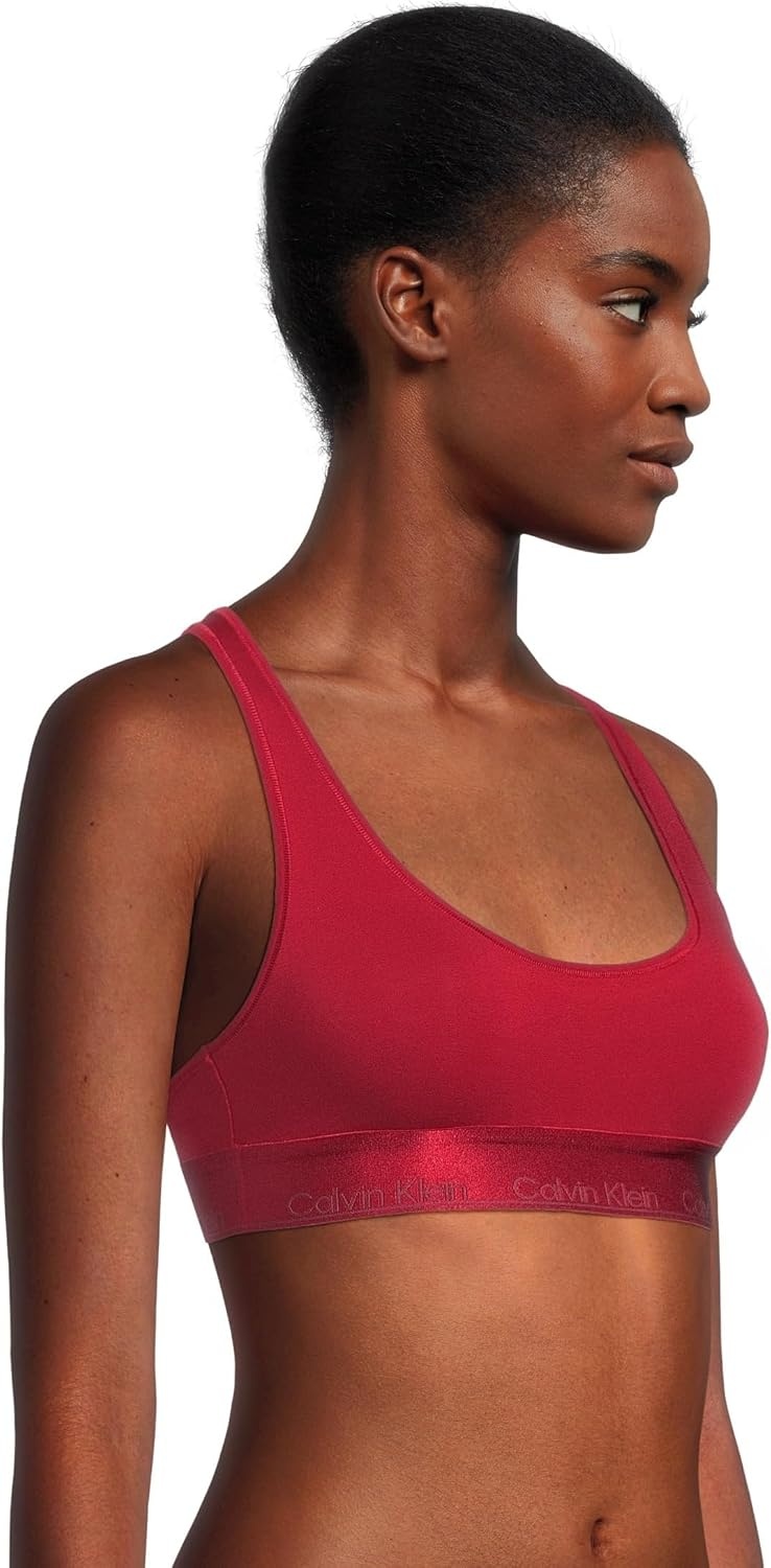 image:imageCalvin Klein Womens Modern Cotton Unlined Wireless BraletteJuneberry