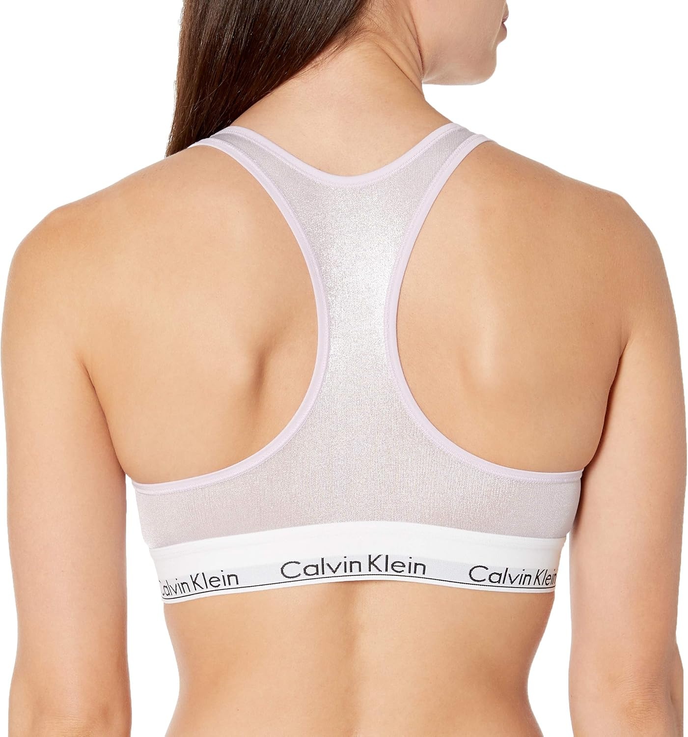 image:imageCalvin Klein Womens Modern Cotton Unlined Wireless BralettePink Wet Look