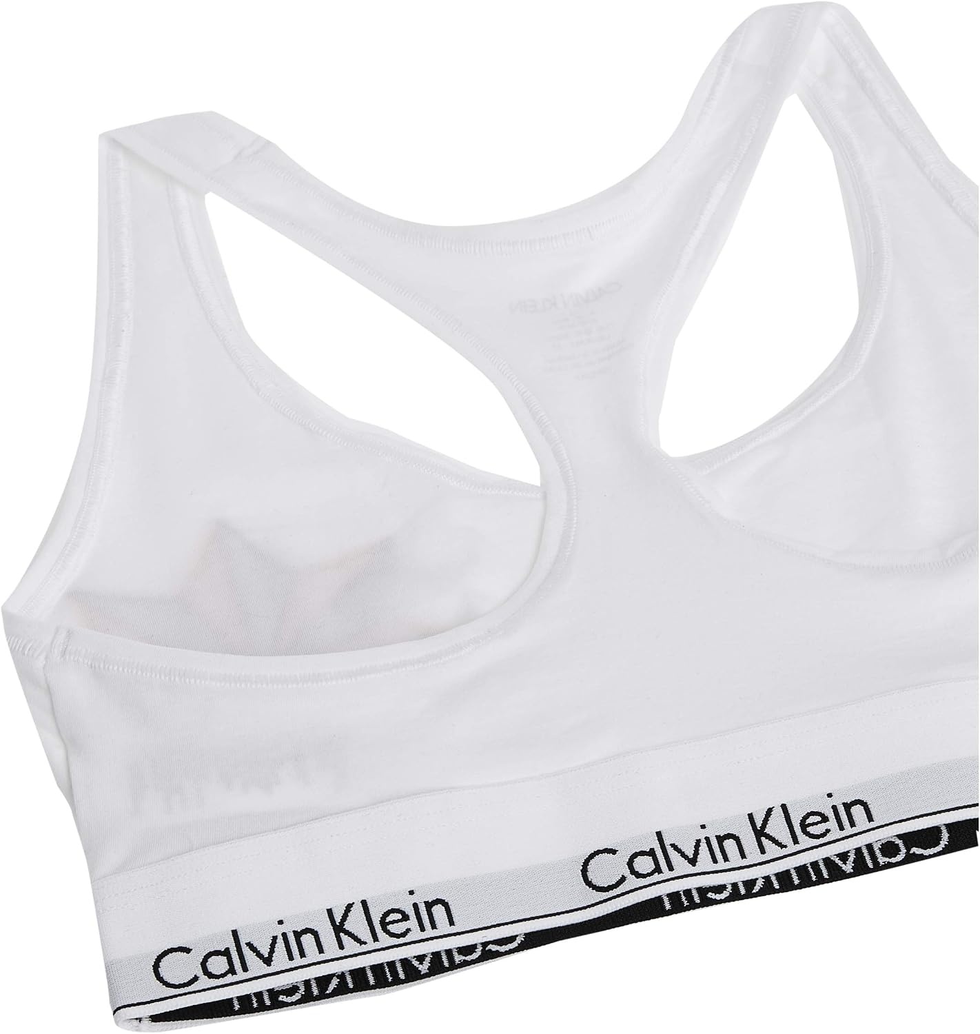 image:imageCalvin Klein Womens Modern Cotton Unlined Wireless BraletteWhite