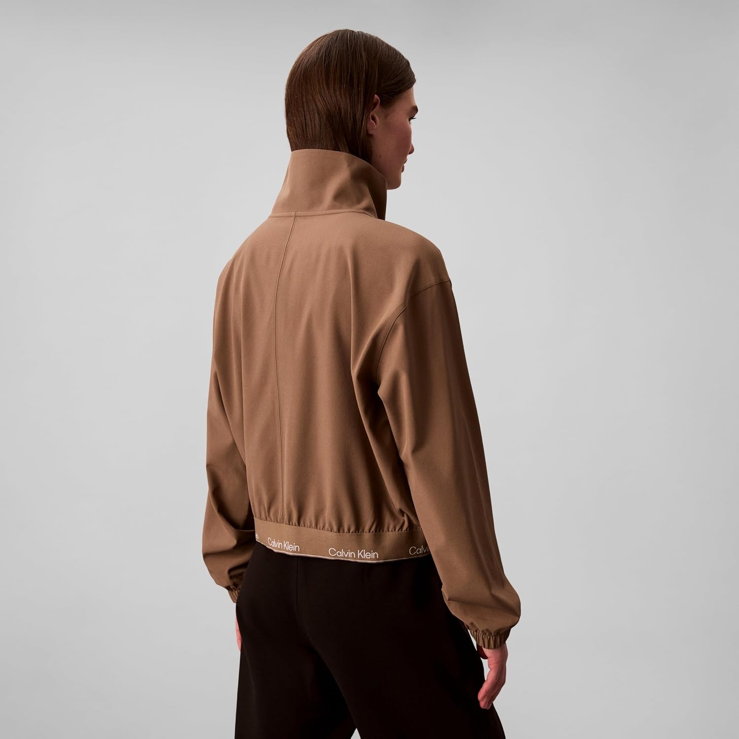 image:imageCalvin Klein Womens Modern Sport Windbreaker JacketShitake