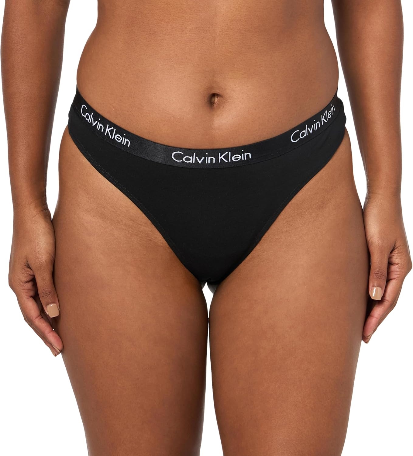 image:imageCalvin Klein Womens Motive Cotton Multipack Thong PantyBlack WWhite Logo Classic White WWater Stone Logo Grey Heather WWhite Stone Logo