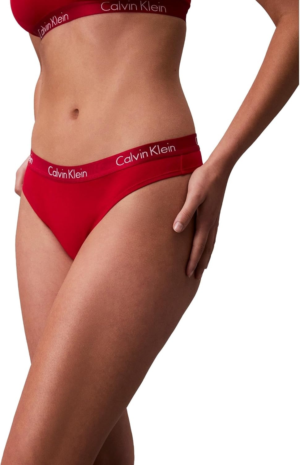 image:imageCalvin Klein Womens Motive Cotton Multipack Thong PantyBlackGrey HeatherObsess