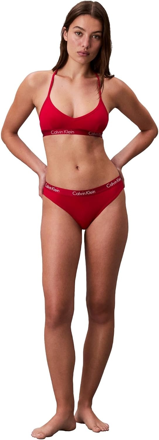 image:imageCalvin Klein Womens Motive Cotton Multipack Thong PantyBlackGrey HeatherObsess