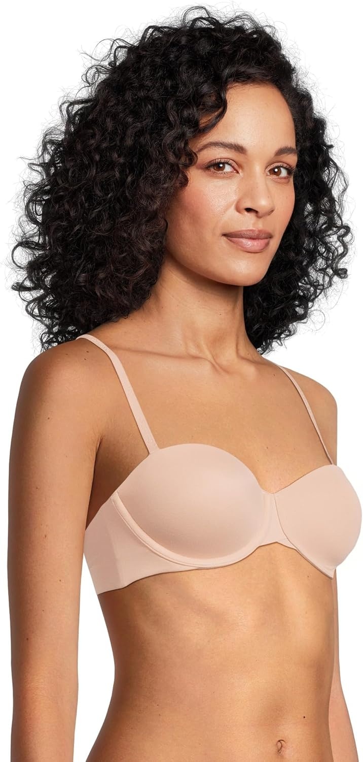 image:imageCalvin Klein Womens Perfectly Fit Lightly Lined Strapless BraCedar