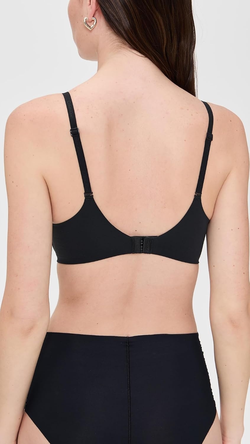 image:imageCalvin Klein Womens Perfectly Fit Modern TShirt BraBlack