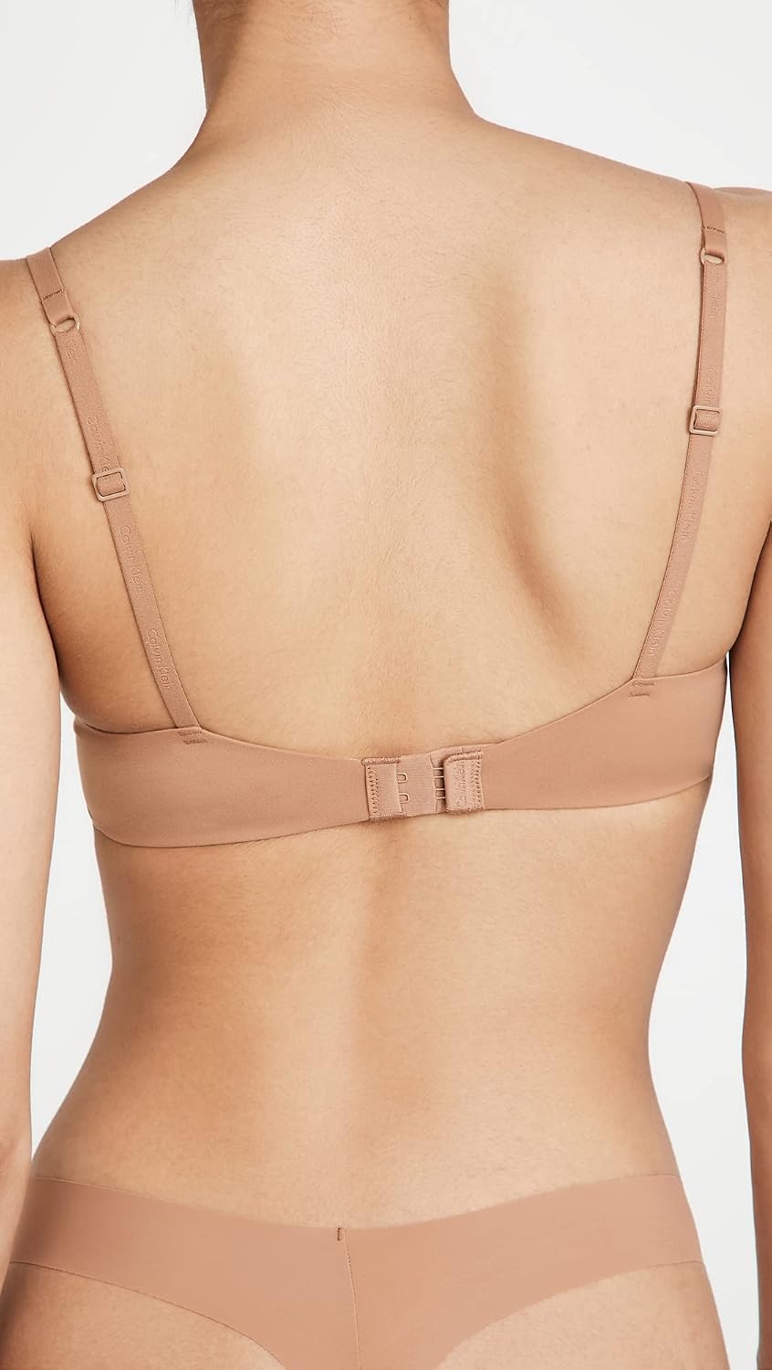 image:imageCalvin Klein Womens Perfectly Fit Modern TShirt BraBronzed