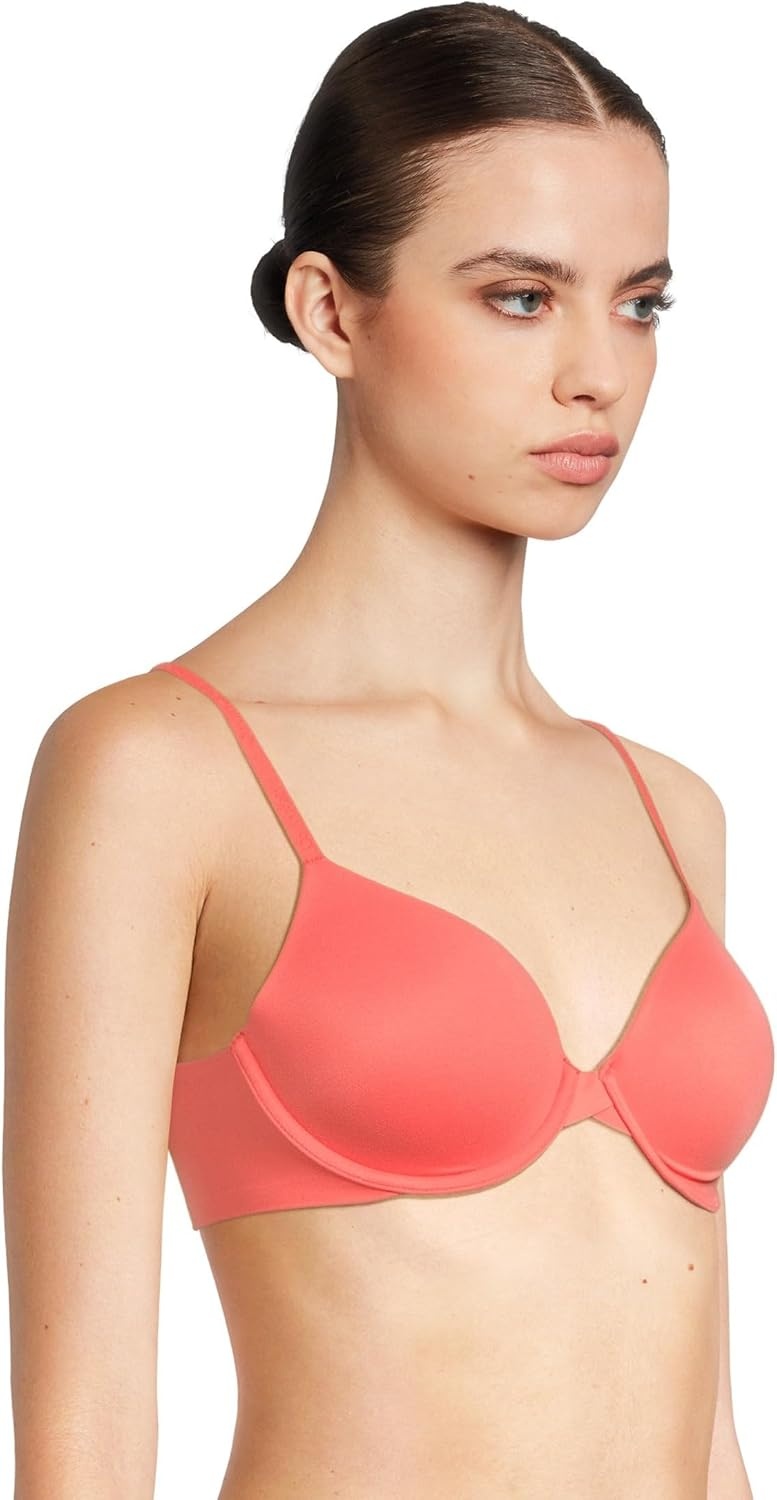 image:imageCalvin Klein Womens Perfectly Fit Modern TShirt BraExquisite Pink