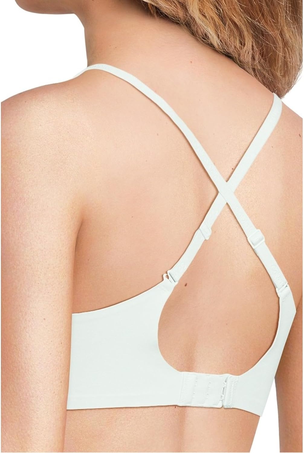 image:imageCalvin Klein Womens Perfectly Fit Modern TShirt BraMoonlight Jade