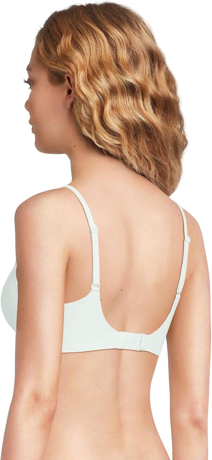 image:imageCalvin Klein Womens Perfectly Fit Modern TShirt BraMoonlight Jade