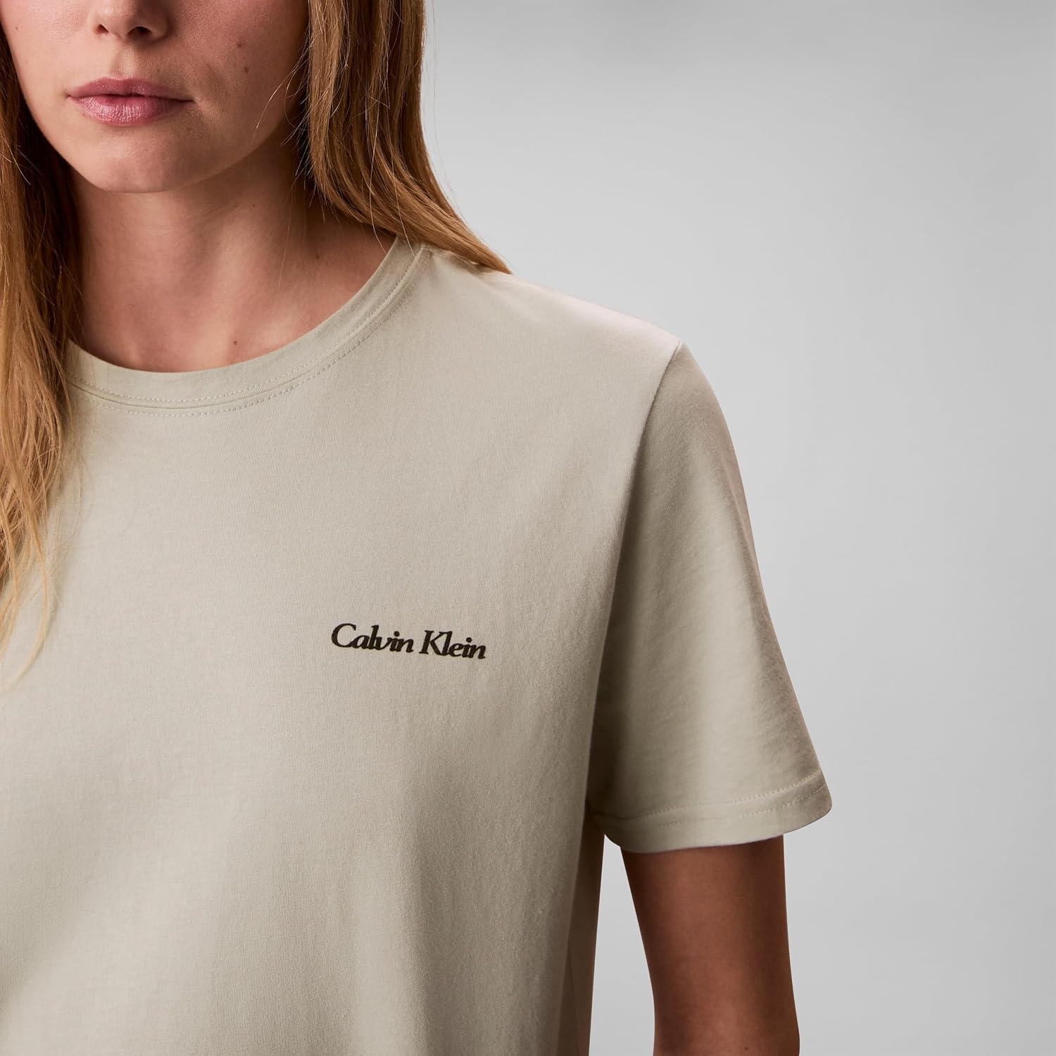 image:imageCalvin Klein Womens Performance Classic Fit TeeMisty Sage
