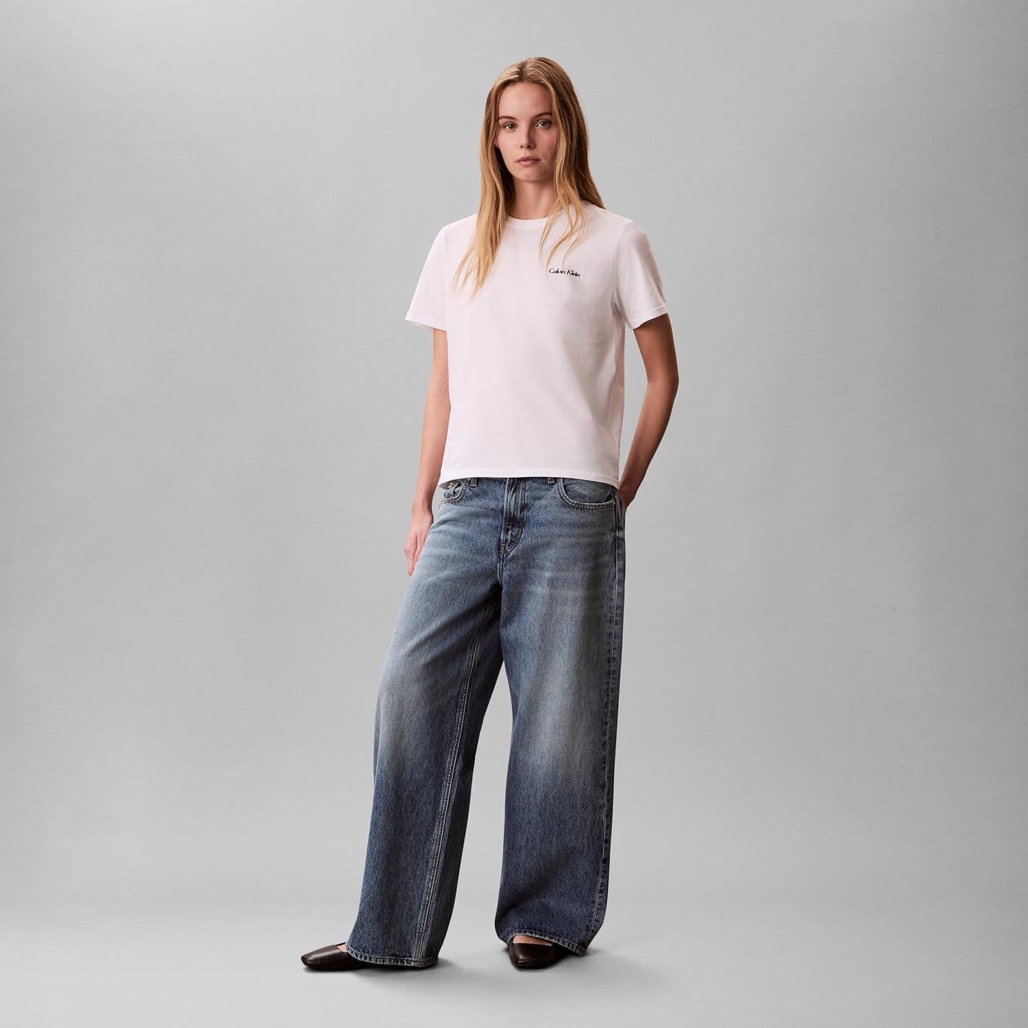 image:imageCalvin Klein Womens Performance Classic Fit TeeWhite