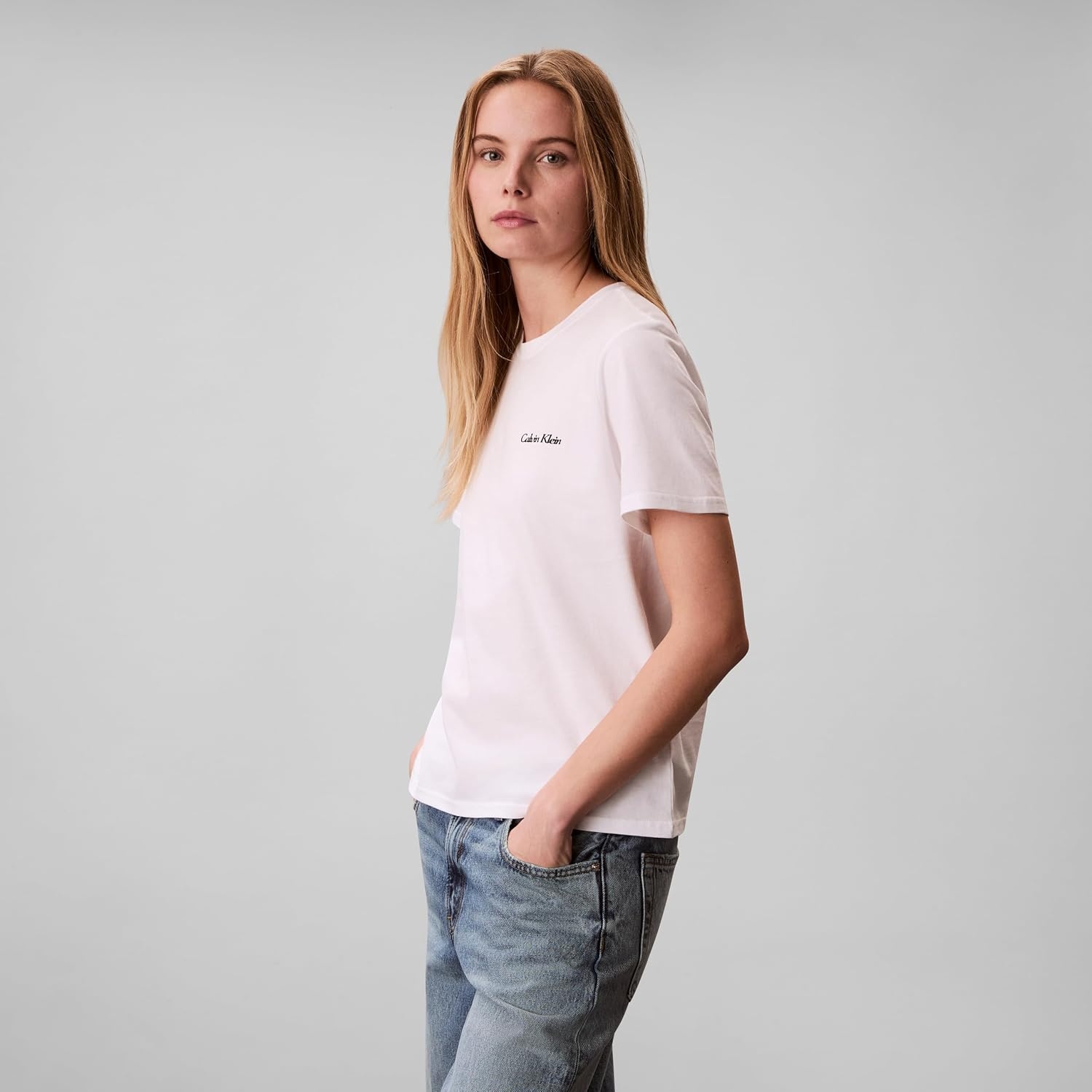 image:imageCalvin Klein Womens Performance Classic Fit TeeWhite