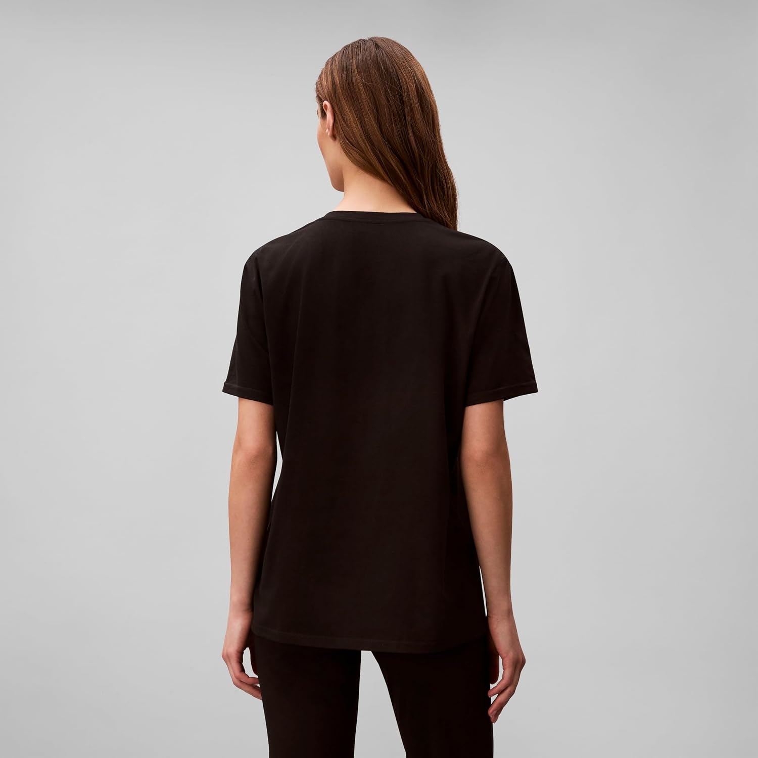 image:imageCalvin Klein Womens Performance Classic Fit VNeck TeeBlack