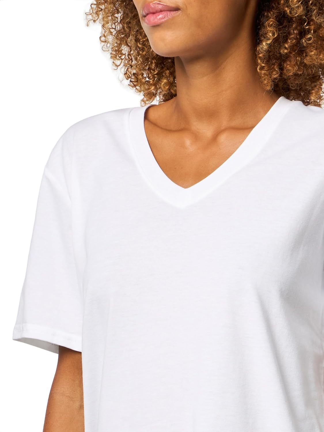 image:imageCalvin Klein Womens Performance Classic Fit VNeck TeeClassic White