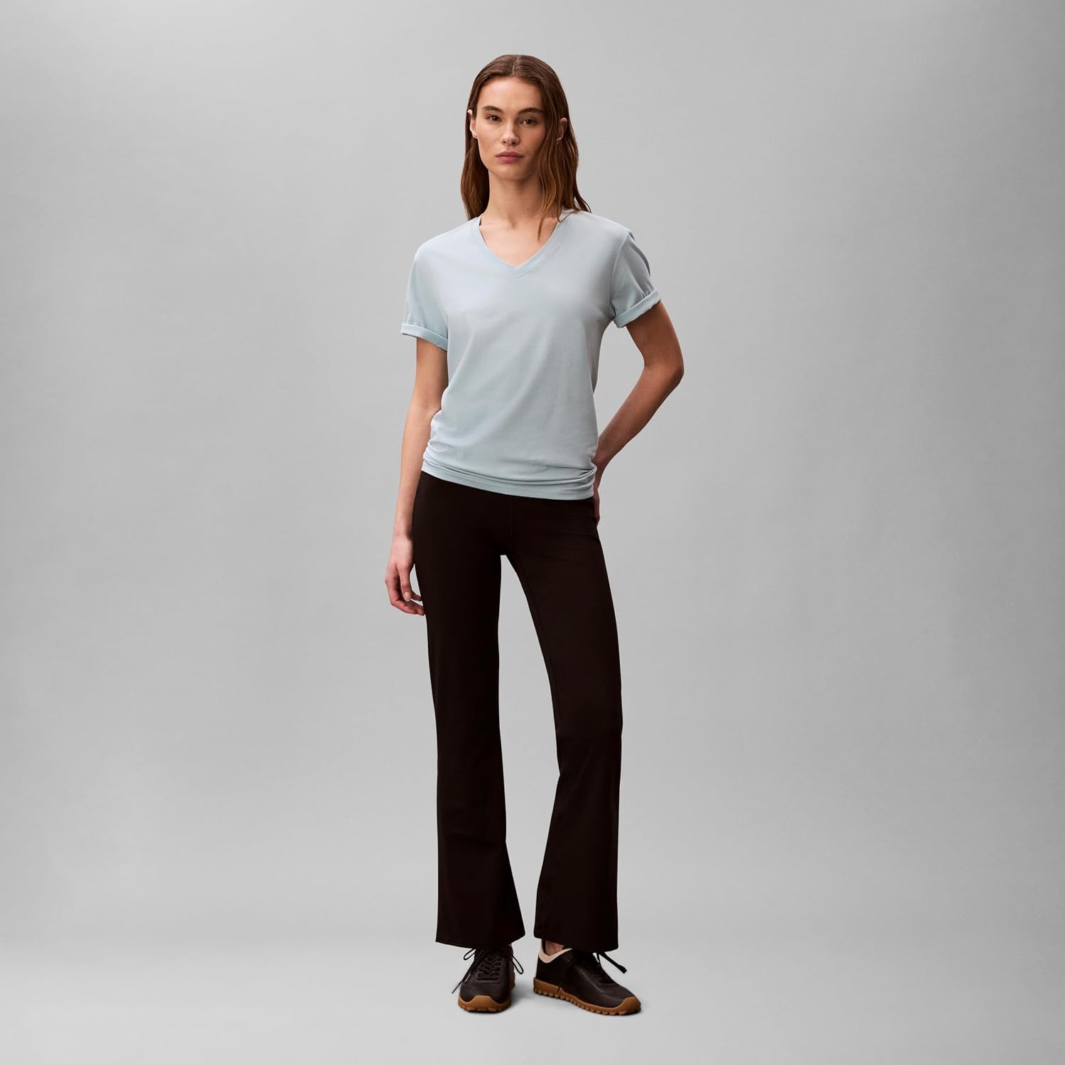 image:imageCalvin Klein Womens Performance Classic Fit VNeck TeeEther