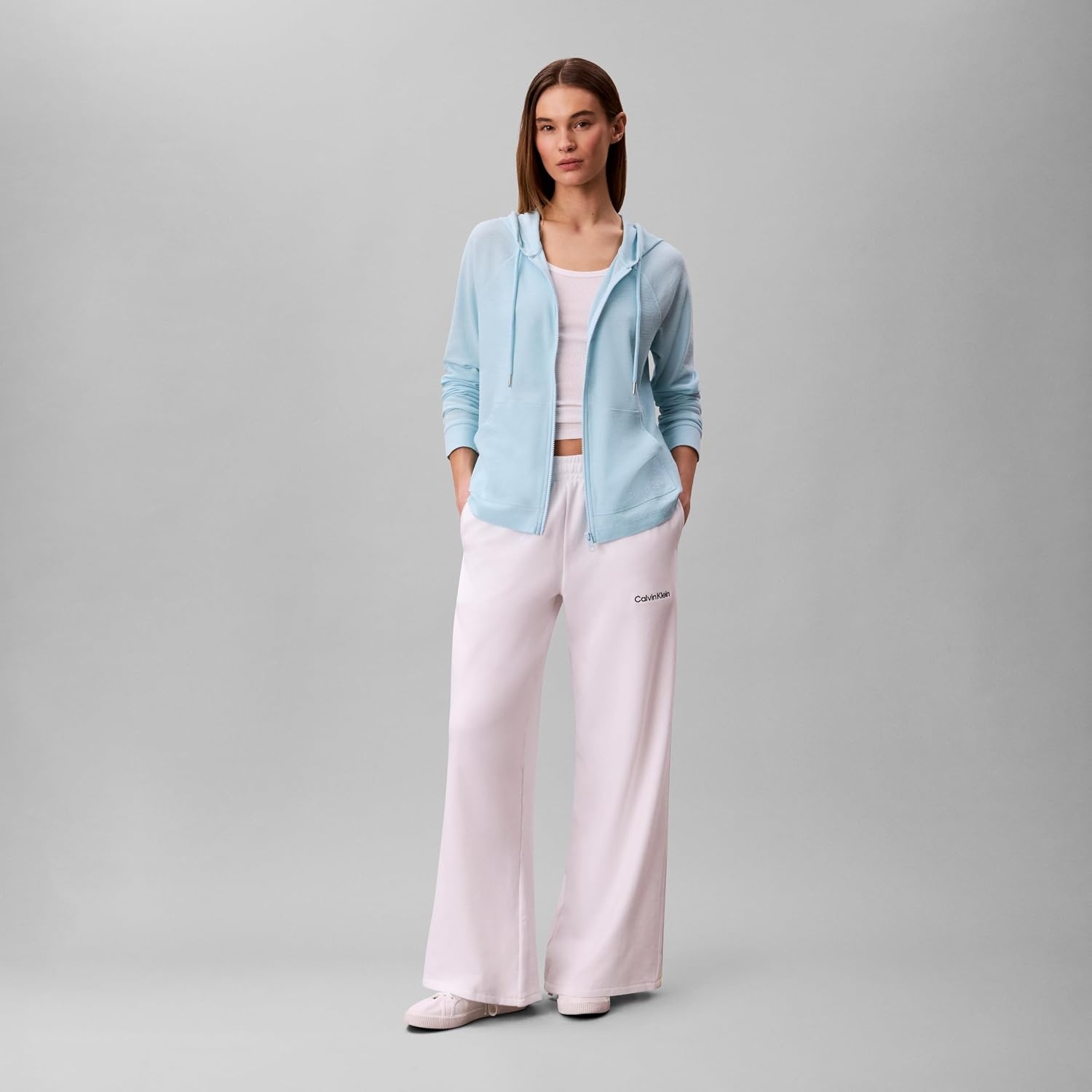 image:imageCalvin Klein Womens Performance Icon Sport Lightweight JacketBlue Nights
