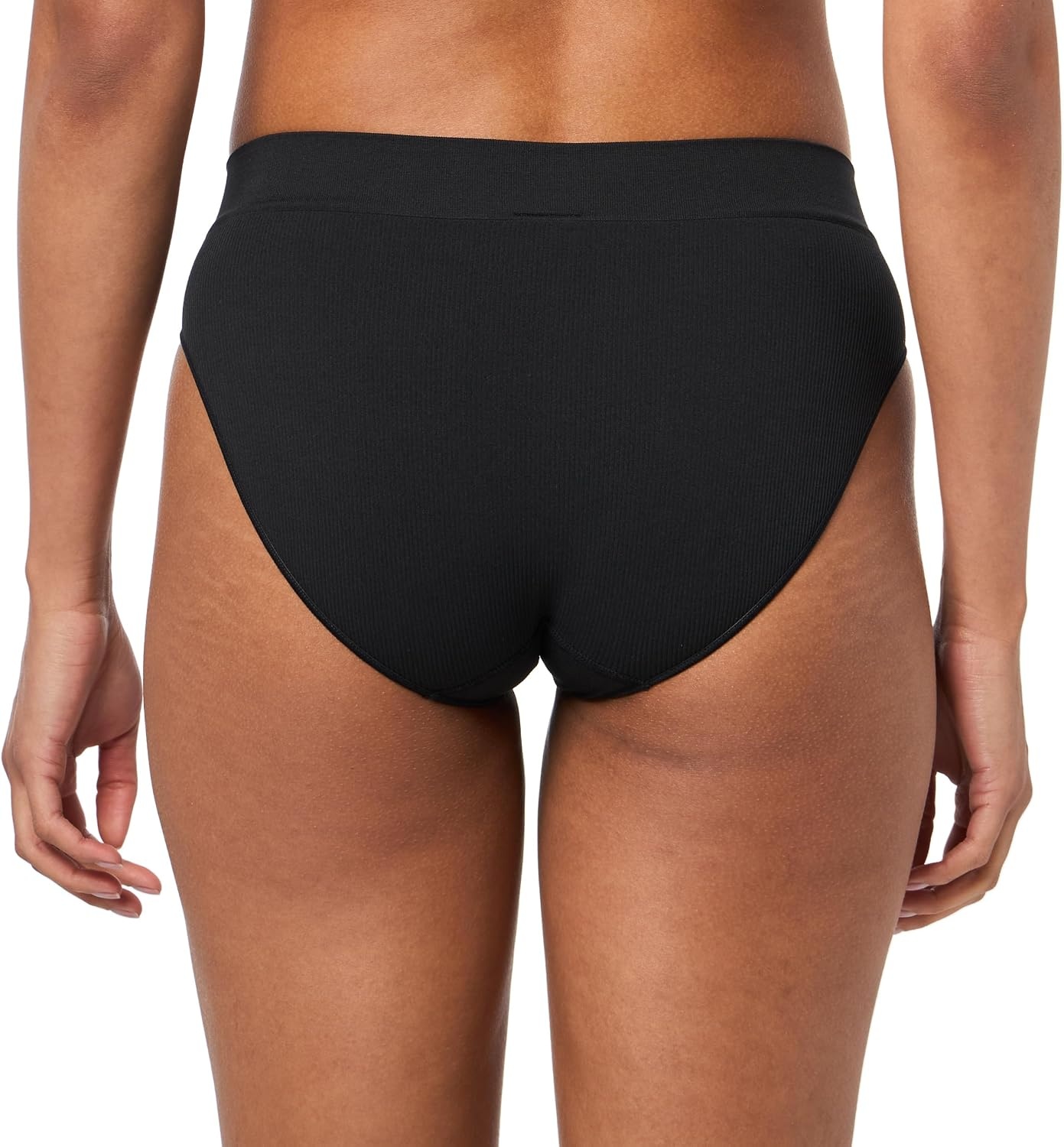 image:imageCalvin Klein Womens Seamless Rib Brief 3 PackBlackAshford GreyNymphs Thigh