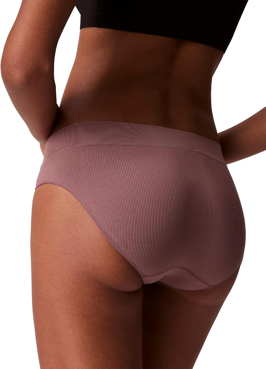 image:imageCalvin Klein Womens Seamless Rib Brief 3 PackBlackCedarRose Taupe