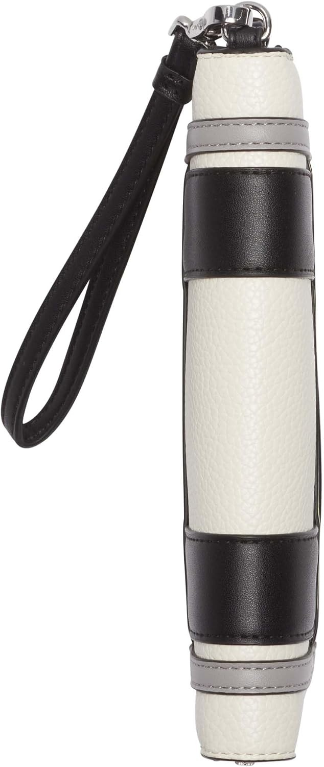 image:imageCalvin Klein Womens Sol Organizational Wallet on a String CrossbodyWhiteCitrine Multi