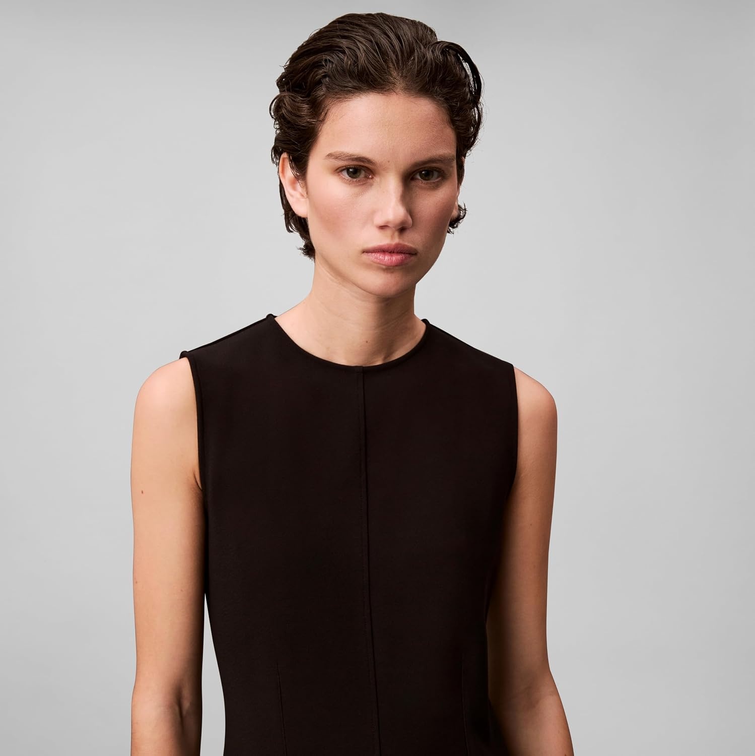 image:imageCalvin Klein Womens Tailored Knit TunicBlack
