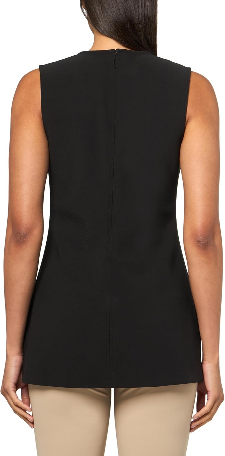 image:imageCalvin Klein Womens Tailored Knit TunicBlack