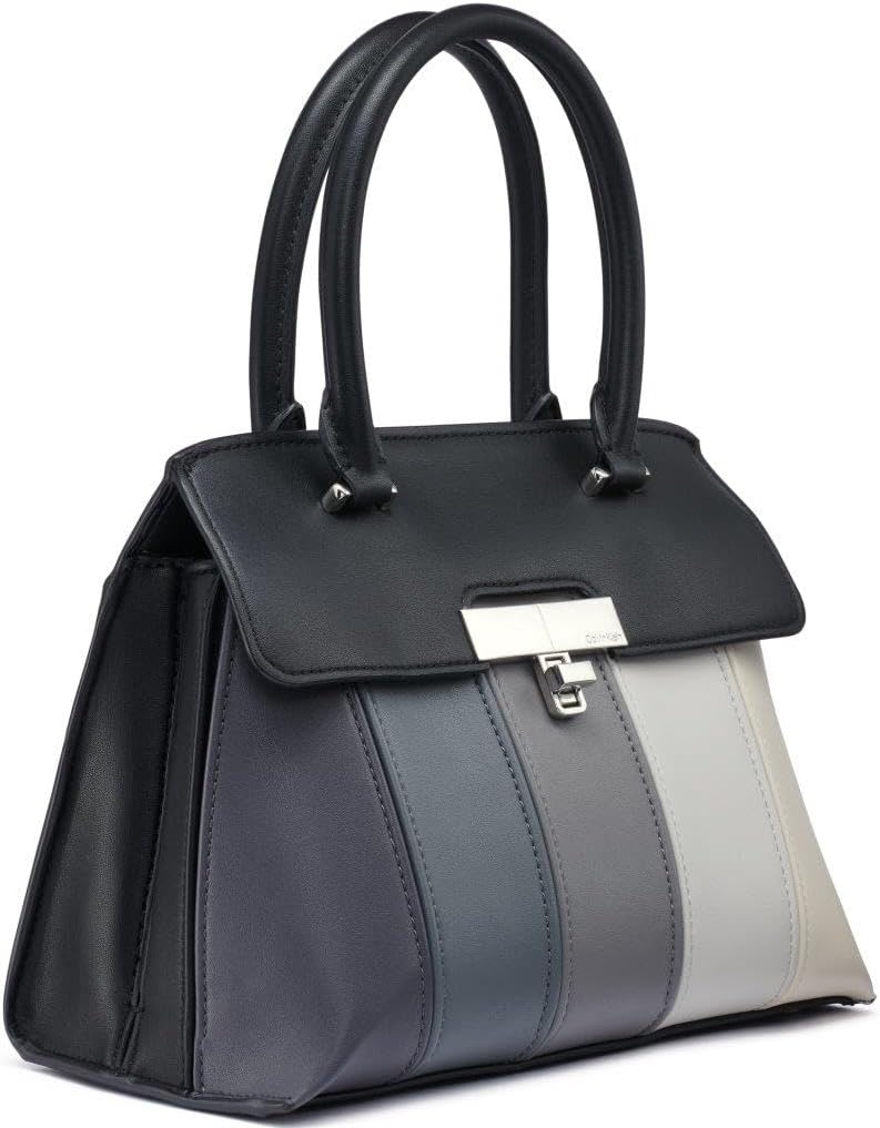 image:imageCalvin Klein womens Becky Top Handle Mini Bag Crossbody 2 in 1Black Multi