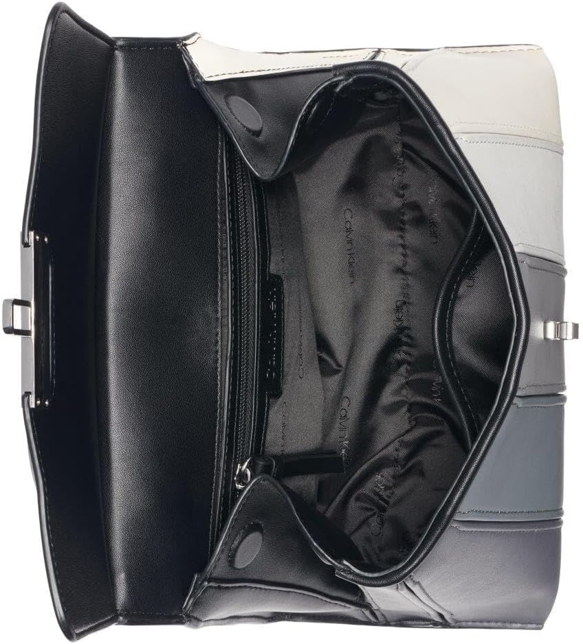image:imageCalvin Klein womens Becky Top Handle Mini Bag Crossbody 2 in 1Black Multi