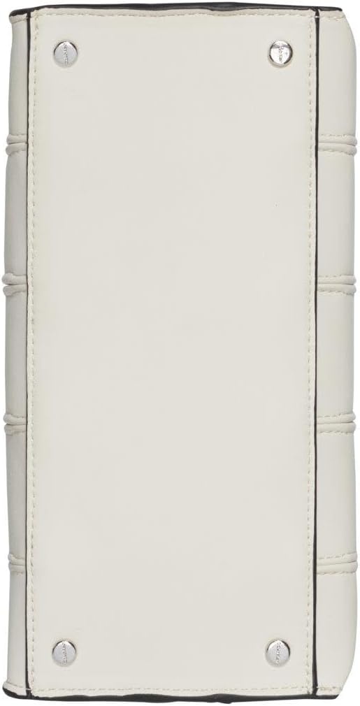 image:imageCalvin Klein womens Becky Top Handle Mini Bag Crossbody 2 in 1Cherub White