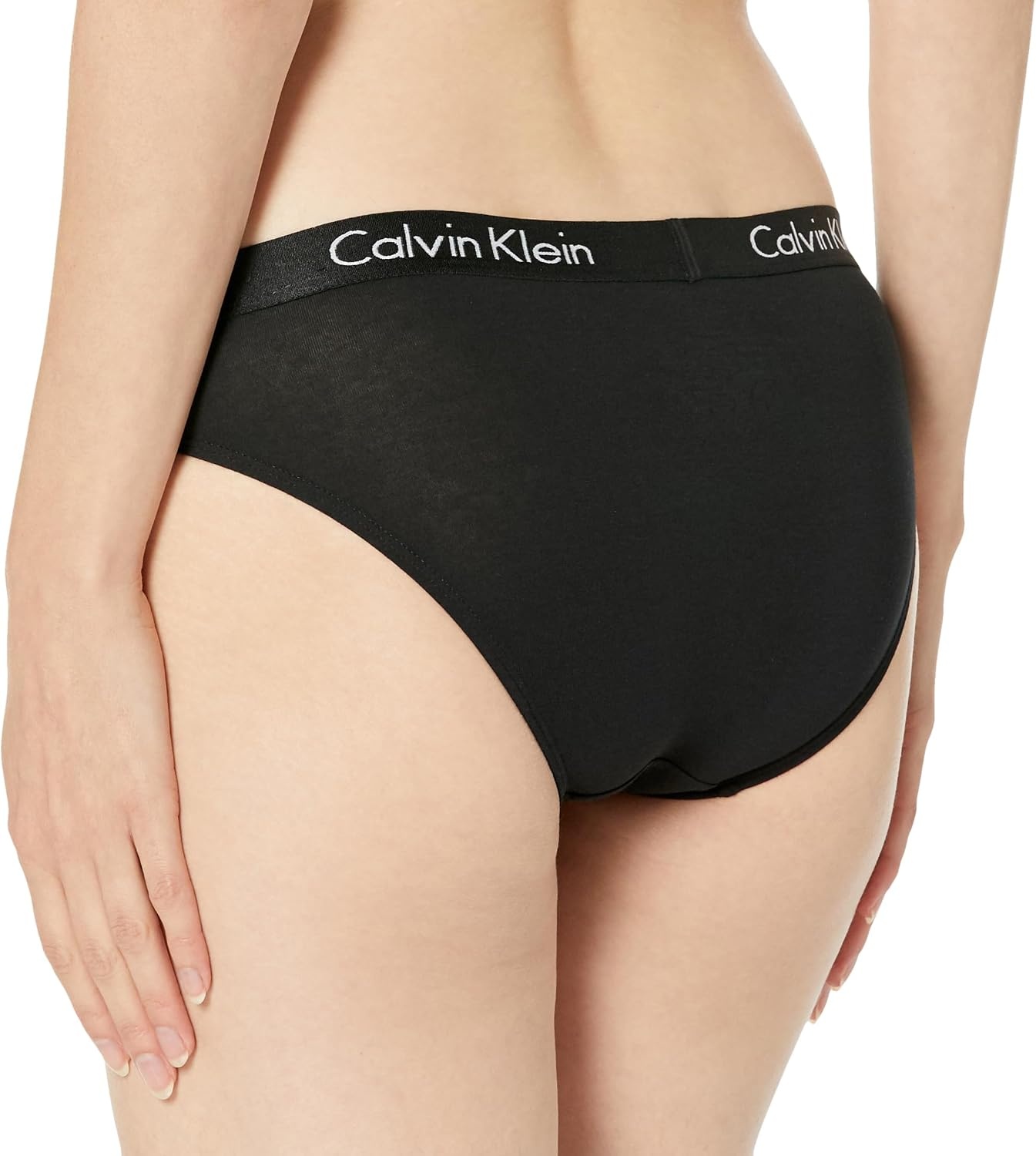 image:imageCalvin Klein womens Motive Cotton Multipack Bikini Panty 3 PackBlackCedarMini Cheetah Oxford Tan